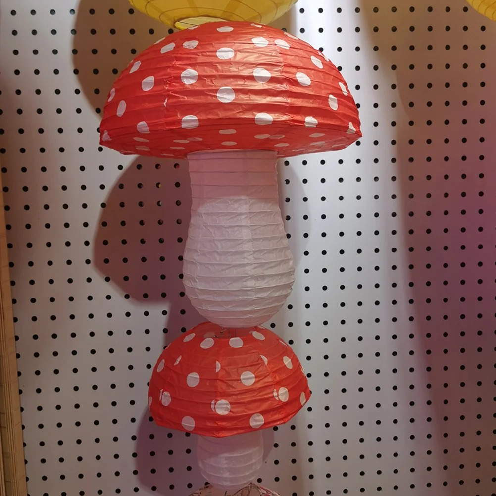 2Pcs Flexible Function Mushroom Paper Lanterns Beautiful Appearance Strong Materials for Garden Weddings Mushroom Lantern
2Pcs Flexible Function Mushroom Paper Lanterns Beautiful Appearance Strong Materials for Garden Weddings Mushroom Lantern