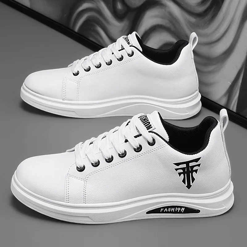 2025New Men's Shoes Lightweight Pu Leather Casual Shoes Lace Up Vulcanized Shoes Non-slip Sneakers for Men Tennis Training Shoe
2025New Men's Shoes Lightweight Pu Leather Casual Shoes Lace Up Vulcanized Shoes Non-slip Sneakers for Men Tennis Training Shoe
