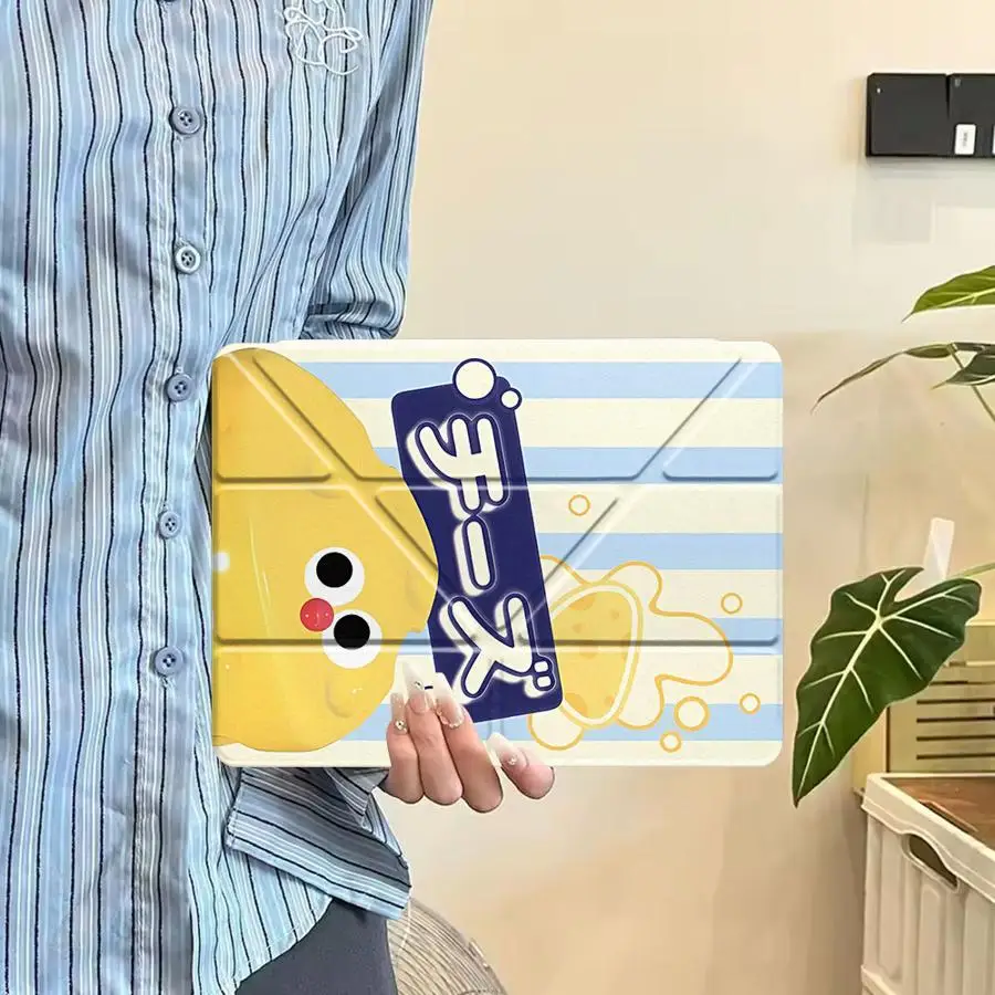 Чехол для планшета iPad Pro 11-го, 10-го, 9-го, 8-го, 7-го поколений, 12.9 дюймов, Mini 6, 7, Pro 2025, Air 4, 5, M3, M2, 1, 2, M4, 11 дюймов, с держателем, милый, желтый
Чехол для планшета iPad Pro 11-го, 10-го, 9-го, 8-го, 7-го поколений, 12.9 дюймов, Mini 6, 7, Pro 2025, Air 4, 5, M3, M2, 1, 2, M4, 11 дюймов, с держателем, милый, желтый