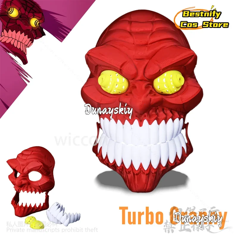 CosplayAnime Dandadan Cosplay Turbo Granny Costume 3D Printing Base Mask Hard Plastic Moving Mask For Halloween Christmas Custom
CosplayAnime Dandadan Cosplay Turbo Granny Costume 3D Printing Base Mask Hard Plastic Moving Mask For Halloween Christmas Custom