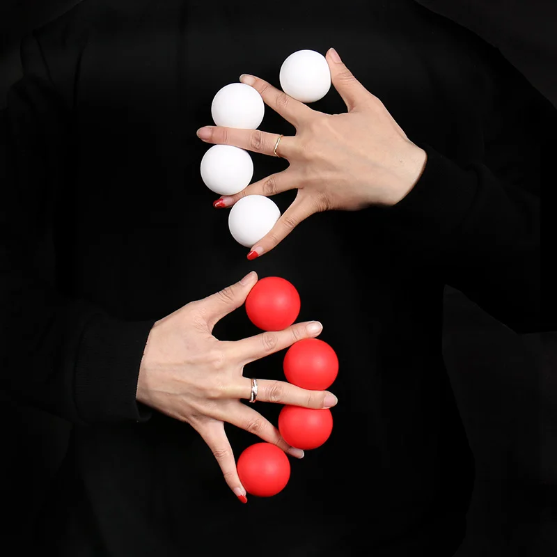 Deluxe Multiplying Balls White or Red High quality Soft rubber one ball to four Illusion Stage Magic Tricks Magicians Propto
Deluxe Multiplying Balls White or Red High quality Soft rubber one ball to four Illusion Stage Magic Tricks Magicians Propto