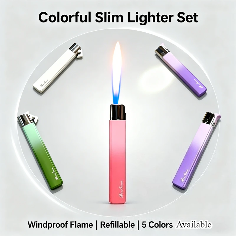 Мини-зажигалка с градиентом от царапин - ветрозащитная надувная, портативный инструмент для красоты, элегантный аксессуар для курения и подарок для женщин
Мини-зажигалка с градиентом от царапин - ветрозащитная надувная, портативный инструмент для красоты, элегантный аксессуар для курения и подарок для женщин