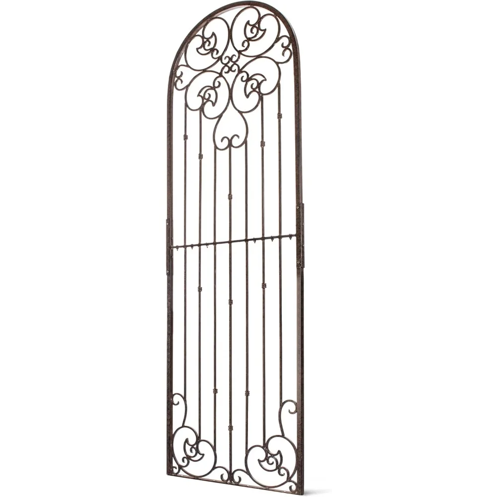 8 Foot Tall Garden Trellis Wrought Iron Heavy Scroll Metal Decoration Lawn Patio and Wall Decor Screen, Garden Trellis
8 Foot Tall Garden Trellis Wrought Iron Heavy Scroll Metal Decoration Lawn Patio and Wall Decor Screen, Garden Trellis
