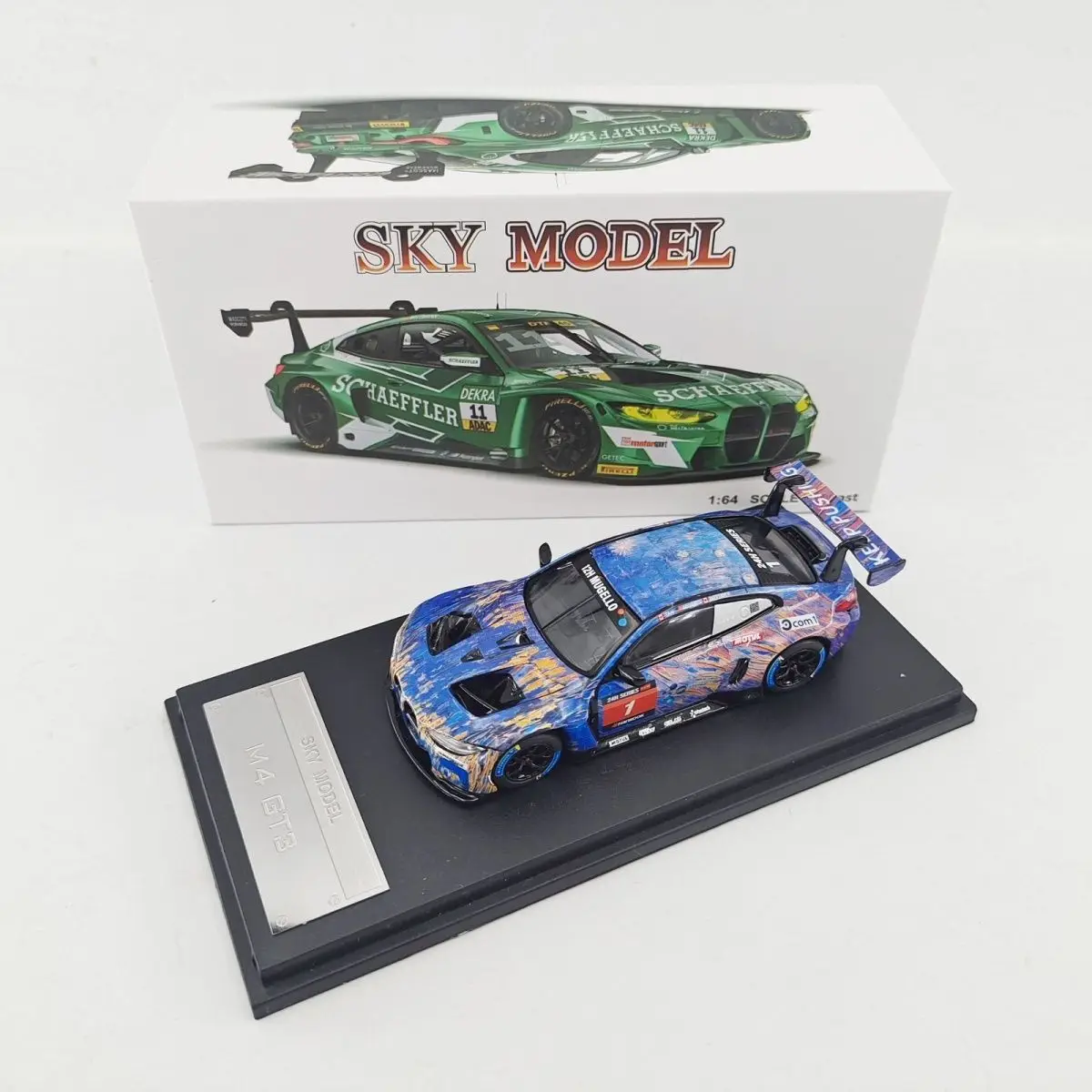 SKY model 1/64 M4 GT3 Van Gogh paint Racing Wheel Alloy Collection Model New Stock
SKY model 1/64 M4 GT3 Van Gogh paint Racing Wheel Alloy Collection Model New Stock