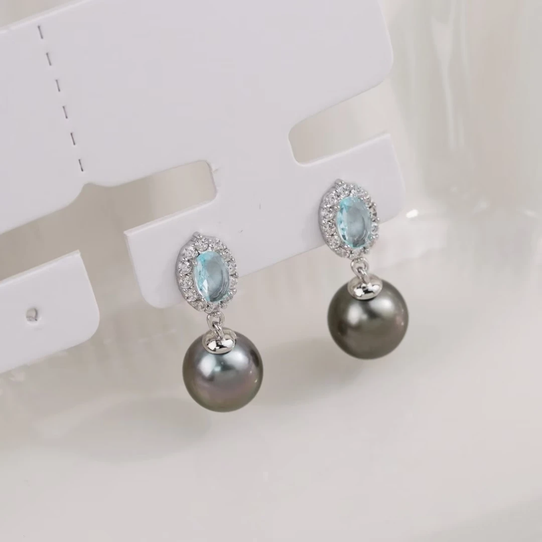 Wholesale 925 Sterling Silver Earrings Base Findings Mountings Jewelry Mounts Fittings Accessories for 9-10mm Pearls
Wholesale 925 Sterling Silver Earrings Base Findings Mountings Jewelry Mounts Fittings Accessories for 9-10mm Pearls