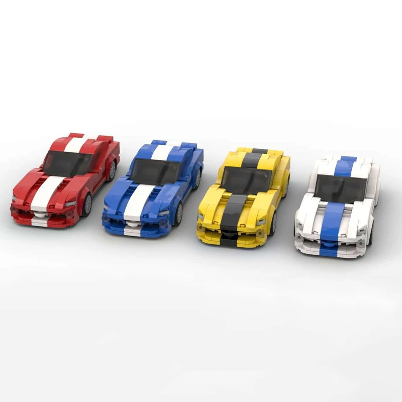 271PCS MOC City Champions Super Car Bob Weave Viper Four Colors 8 Stud Model Technology DIY Assembly Building Blocks Gift Home
271PCS MOC City Champions Super Car Bob Weave Viper Four Colors 8 Stud Model Technology DIY Assembly Building Blocks Gift Home