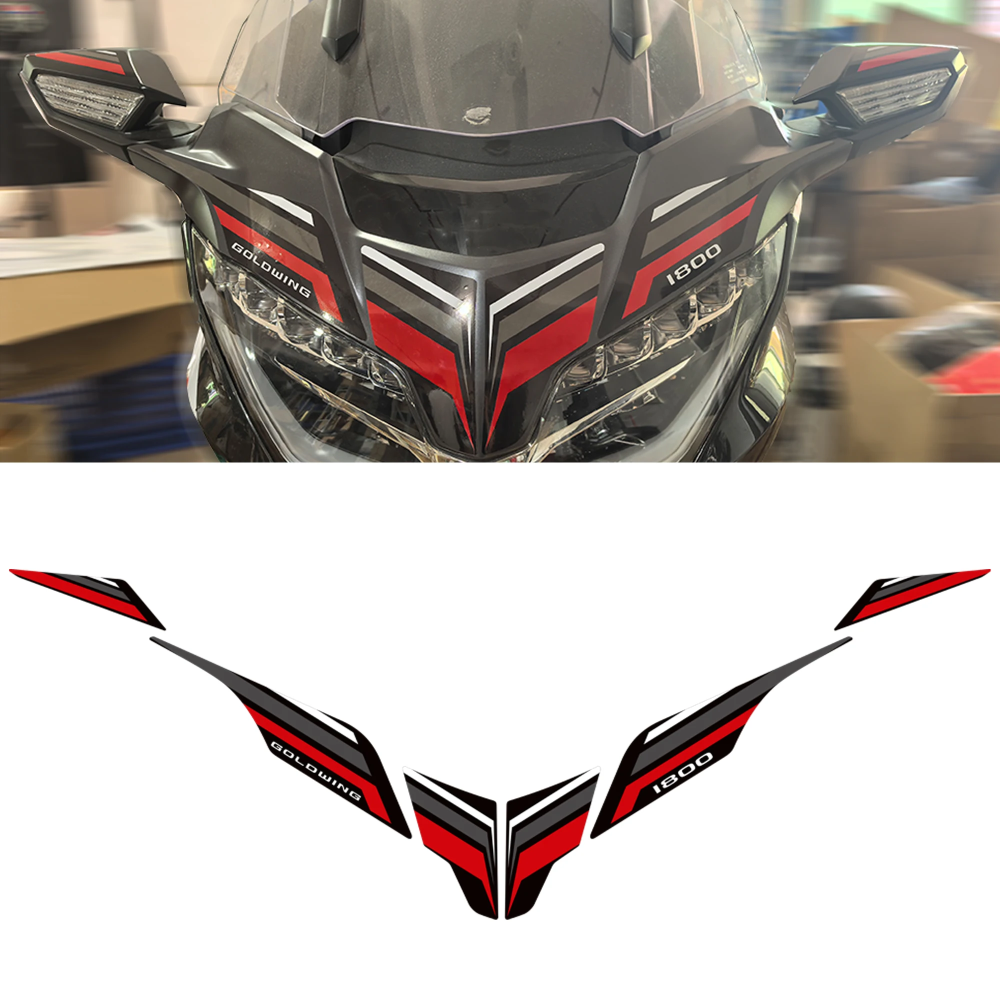 GL1800 For Honda Goldwing Gold Wing GL1800 F6B Tour Stickers Decals Adhesive Set 2022-2024
GL1800 For Honda Goldwing Gold Wing GL1800 F6B Tour Stickers Decals Adhesive Set 2022-2024