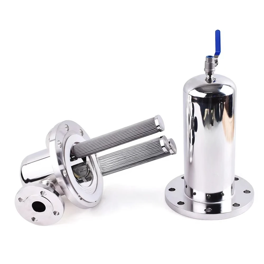 OEM Sanitary 10 Bar Flange Inlet/Outlet Carbon Dioxide Gas Filter for Carbonated Beverages New Condition for Pipeline Use
OEM Sanitary 10 Bar Flange Inlet/Outlet Carbon Dioxide Gas Filter for Carbonated Beverages New Condition for Pipeline Use