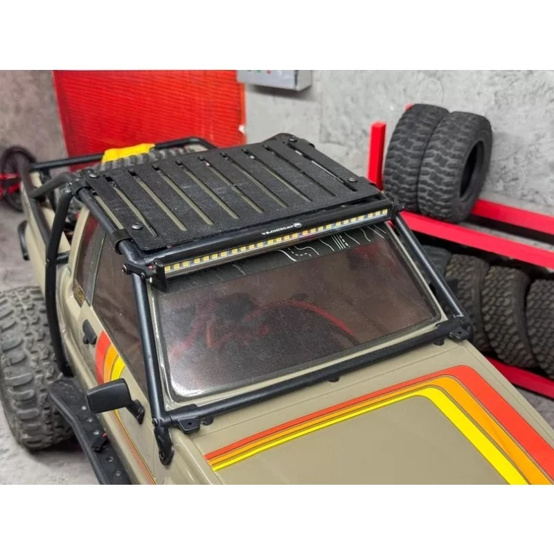 Metal Roof Skid Plate & Roof Spotlights Light Bar for Axial 1/10 SCX10 III 1987 Toyota SR5 RC Crawler Scale Upgrade Accessories
Metal Roof Skid Plate & Roof Spotlights Light Bar for Axial 1/10 SCX10 III 1987 Toyota SR5 RC Crawler Scale Upgrade Accessories