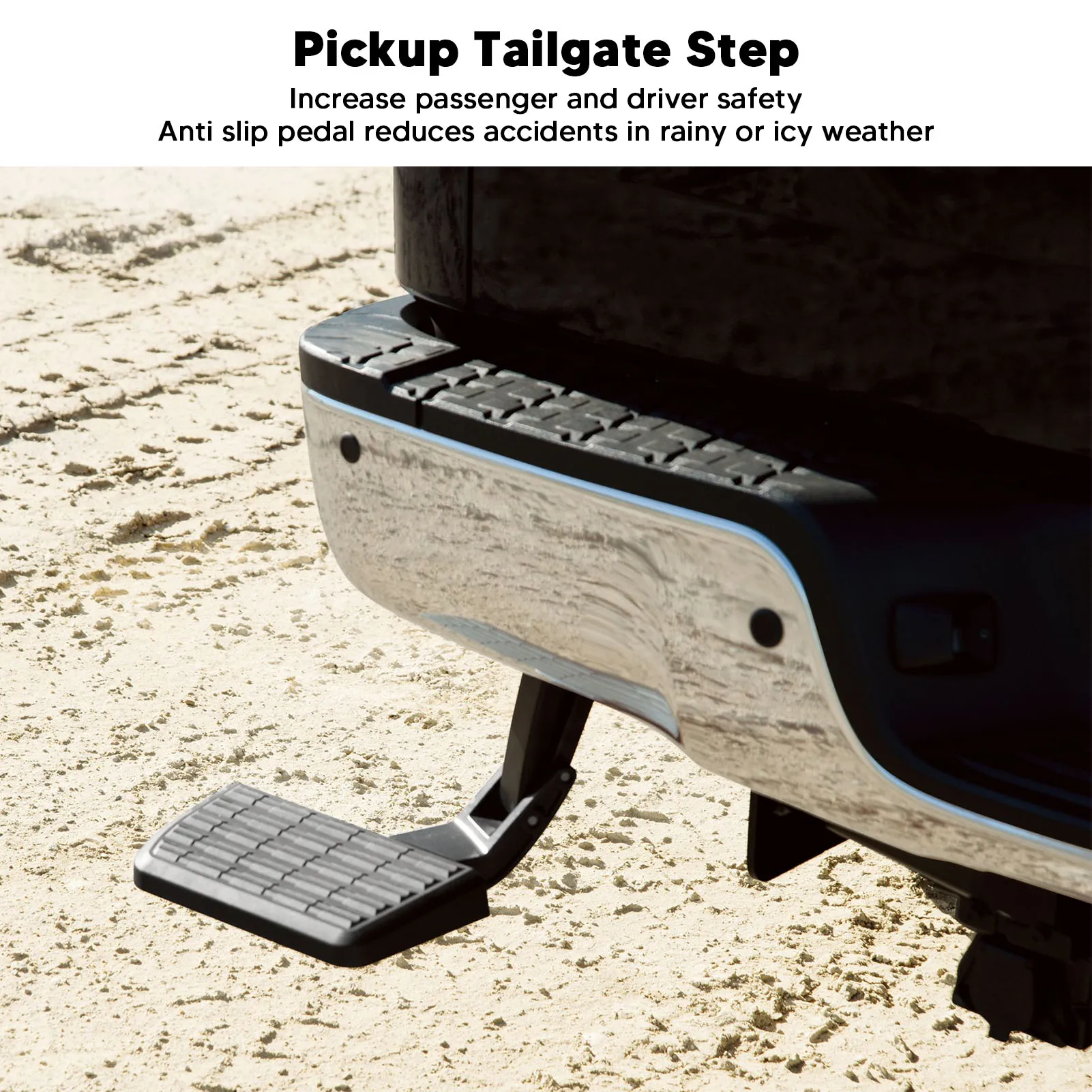 Pickup Rear Retractable Bed Step PT392 34140 High Strength Folding Tailgate Bumper Side Bed Step for oyota Tundra 2014-2021
Pickup Rear Retractable Bed Step PT392 34140 High Strength Folding Tailgate Bumper Side Bed Step for oyota Tundra 2014-2021