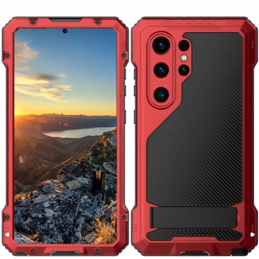 Case For Samsung S26 S25 Plus S24 Ultra Heavy-duty Shock-proof Protective Metal Aluminum Anti-Drop Cover Built-in Screen Film
Case For Samsung S26 S25 Plus S24 Ultra Heavy-duty Shock-proof Protective Metal Aluminum Anti-Drop Cover Built-in Screen Film