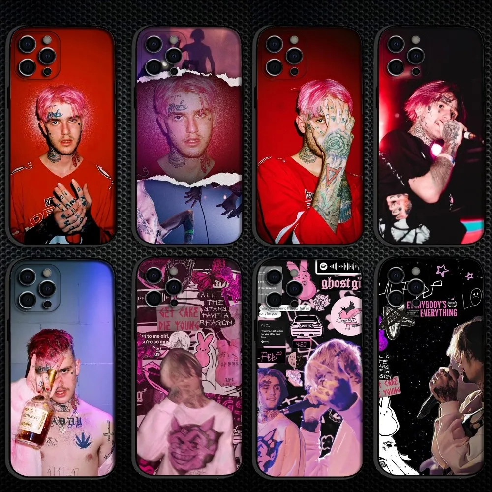 L-Lil P-Peep Singer Phone Case For iPhone 16,15,14,13,12,11 Plus,Pro Max, Soft Silicone Black Cover
L-Lil P-Peep Singer Phone Case For iPhone 16,15,14,13,12,11 Plus,Pro Max, Soft Silicone Black Cover