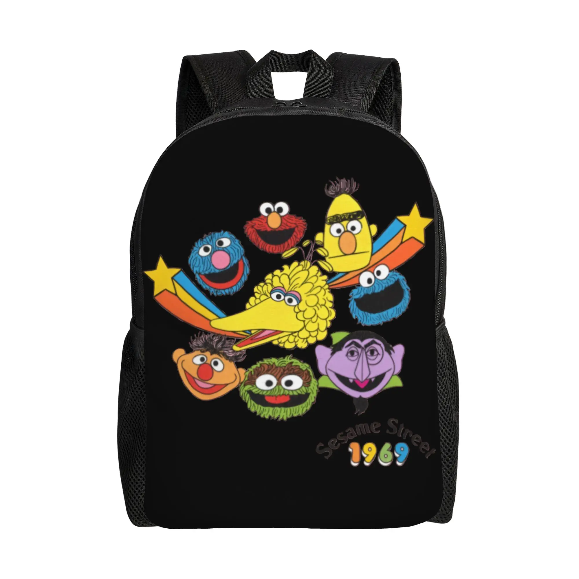Custom Cookie Monster Backpacks Men Women Basic Bookbag for School College Cartoon Bags
Custom Cookie Monster Backpacks Men Women Basic Bookbag for School College Cartoon Bags