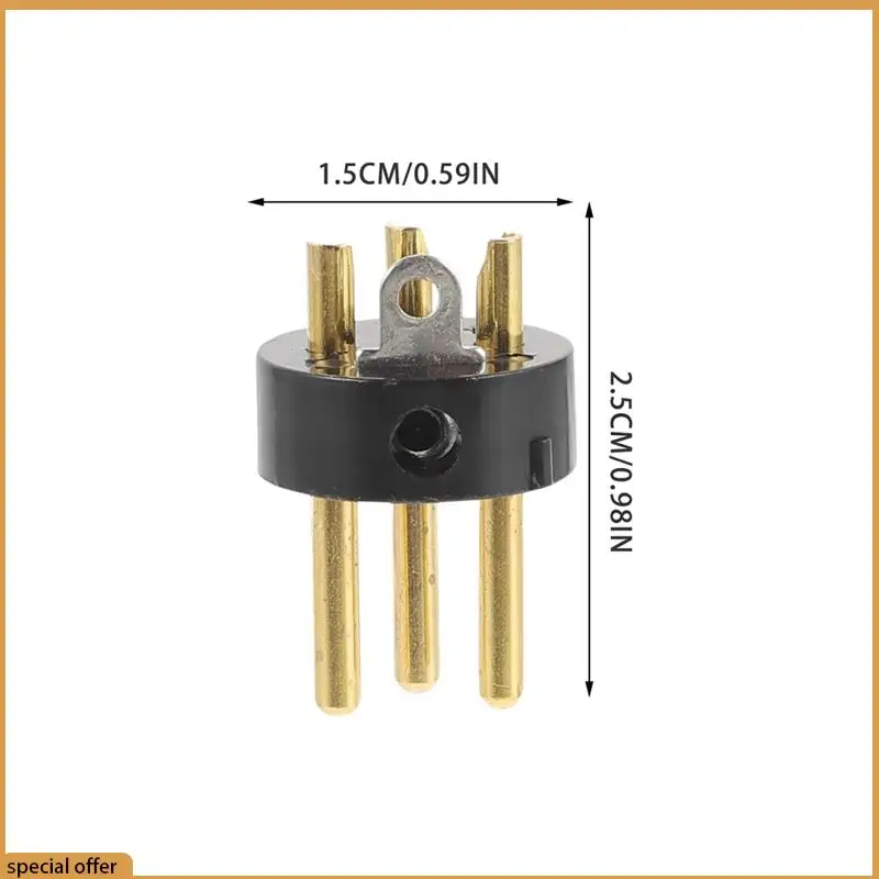 A68Z 10Pcs 3 Pin Gold Plated Connector For Microphone KTV Audio Conversion Adapter Speaker Microphone Accessories
A68Z 10Pcs 3 Pin Gold Plated Connector For Microphone KTV Audio Conversion Adapter Speaker Microphone Accessories