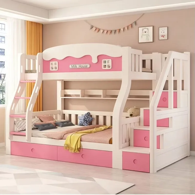 Durable pink Steady Environmentally Safe Wood Bunk Bed 2 Children Bedroom Bundle Safety Rail Storage Easy Clean Child's Cot
Durable pink Steady Environmentally Safe Wood Bunk Bed 2 Children Bedroom Bundle Safety Rail Storage Easy Clean Child's Cot