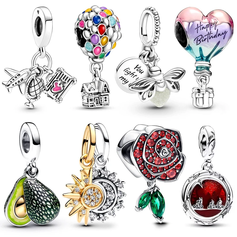 Charms Silver 925 Hot Sale Pendant Charm Beads Fits Bracelets Necklace Women Dangle Bead Luxury DIY Jewelry Party Festival Gifts
Charms Silver 925 Hot Sale Pendant Charm Beads Fits Bracelets Necklace Women Dangle Bead Luxury DIY Jewelry Party Festival Gifts