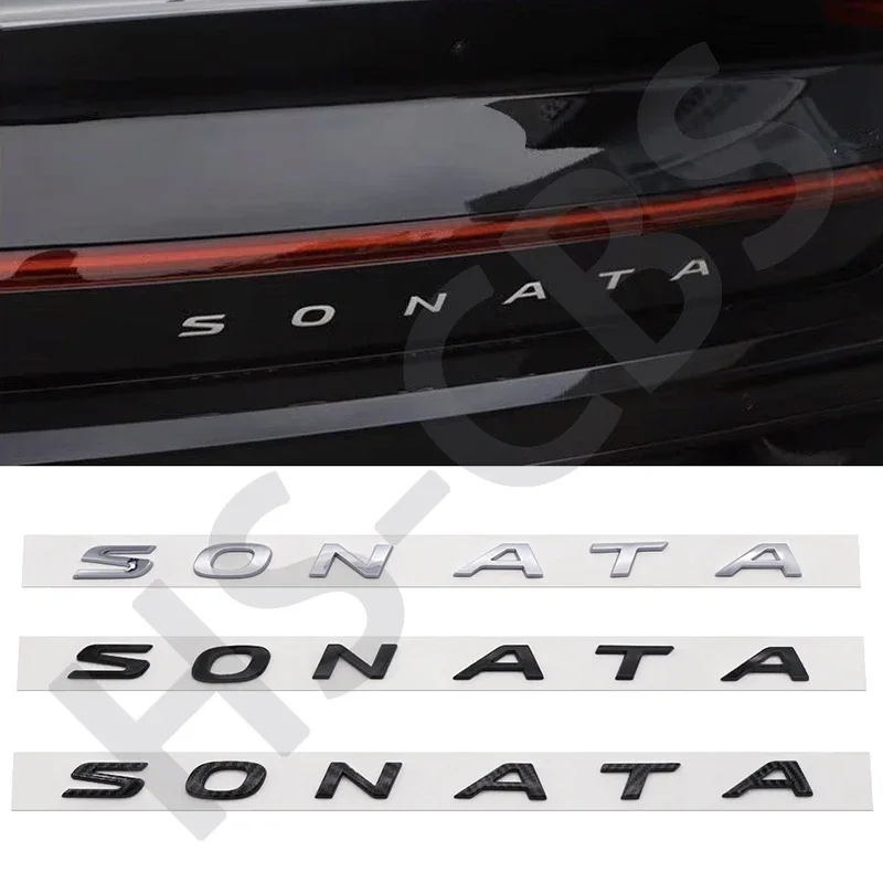 3D ABS Sonata Letter Logo Rear Trunk Badge Car Tailgate Emblem Stickers Auto Body Decoration Car Stickers Accessories
3D ABS Sonata Letter Logo Rear Trunk Badge Car Tailgate Emblem Stickers Auto Body Decoration Car Stickers Accessories