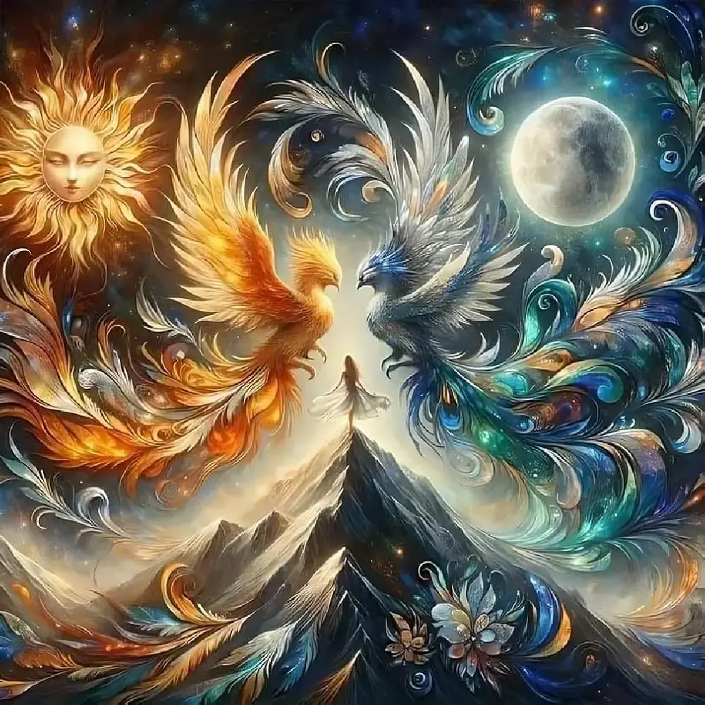 Phoenix Diamond Painting Kit for Adults - 5D Moon Art Kit for Beginners, Full Drill DIY Gem Art With Painting Kit for Home W
Phoenix Diamond Painting Kit for Adults - 5D Moon Art Kit for Beginners, Full Drill DIY Gem Art With Painting Kit for Home W