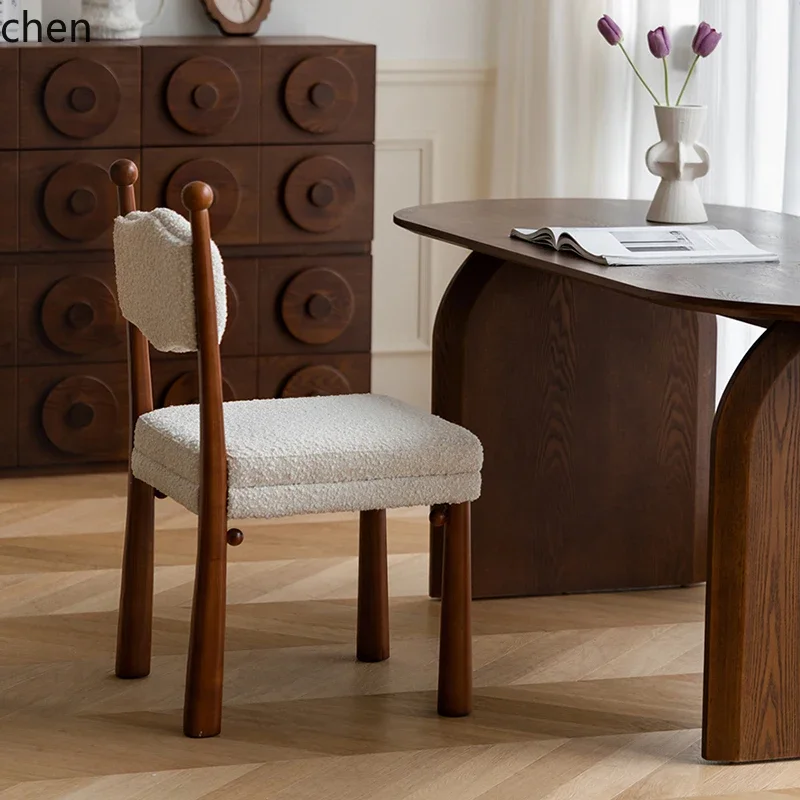 i5.15 retro style solid wood dining chair home bedroom dressing backrest living room dining table chair decor
i5.15 retro style solid wood dining chair home bedroom dressing backrest living room dining table chair decor