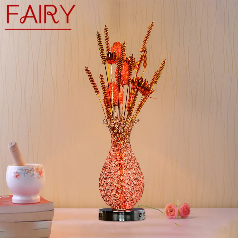 FAIRY Modern Vase Table Lamp Fashionable Art Black Iiving Room Bedroom Hotel LED Aluminum Wire Decorative Desk Light
FAIRY Modern Vase Table Lamp Fashionable Art Black Iiving Room Bedroom Hotel LED Aluminum Wire Decorative Desk Light