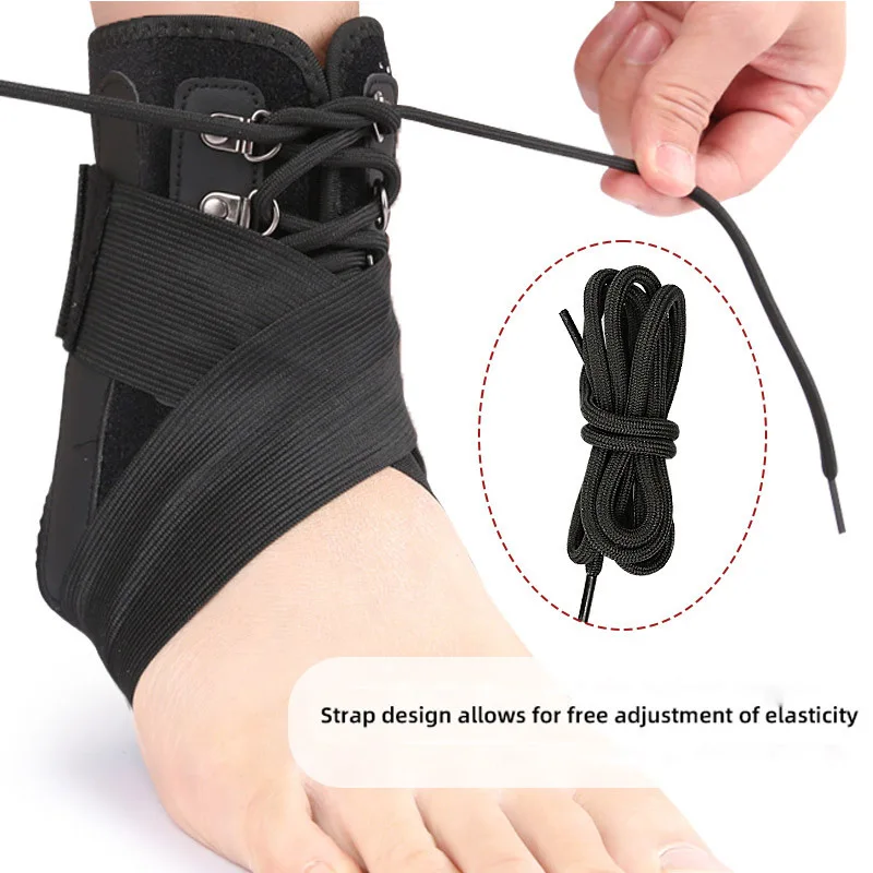 1PC New Ankle Brace Support Sports Adjustable Lace Up Ankle Stabilizer Straps For Sprained Foot Compression Socks Sleeve
1PC New Ankle Brace Support Sports Adjustable Lace Up Ankle Stabilizer Straps For Sprained Foot Compression Socks Sleeve