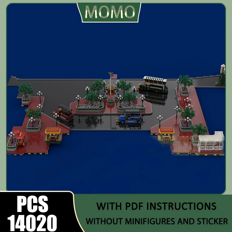 Movie Model Moc Building Blocks Modular Magic Kingdom Town Square Building Model Technology Brick Assembly Construction Toy Gift
Movie Model Moc Building Blocks Modular Magic Kingdom Town Square Building Model Technology Brick Assembly Construction Toy Gift