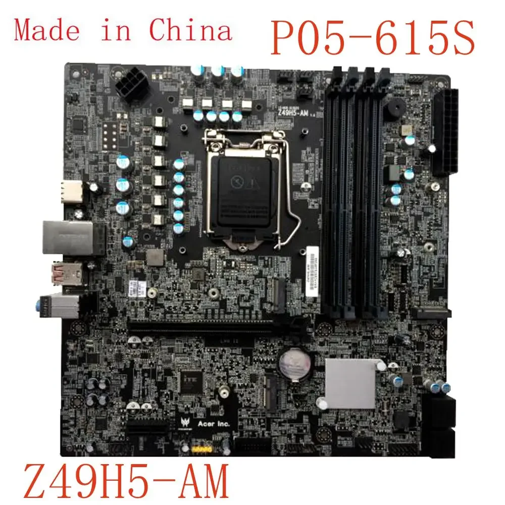 Для Acer Predator Z49H5-AM Predator P05-615S LGA1200 Z490 чип материнская плата 100% тест ОК отправить
Для Acer Predator Z49H5-AM Predator P05-615S LGA1200 Z490 чип материнская плата 100% тест ОК отправить