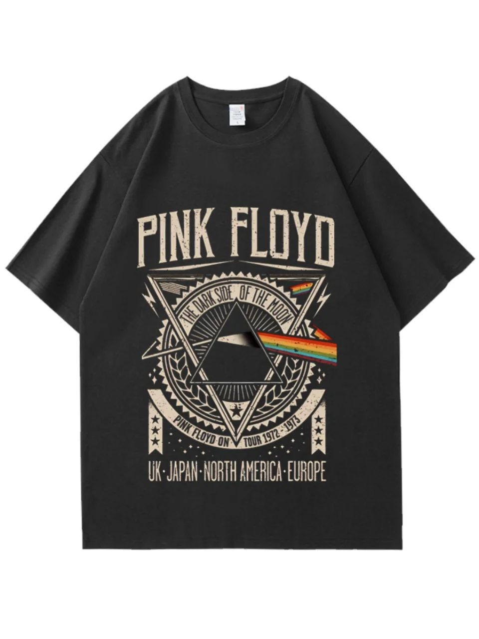 American street hip-hop rock band pure cotton rock men's and women's 100% cotton top short-sleeved T-shirt-H style
American street hip-hop rock band pure cotton rock men's and women's 100% cotton top short-sleeved T-shirt-H style