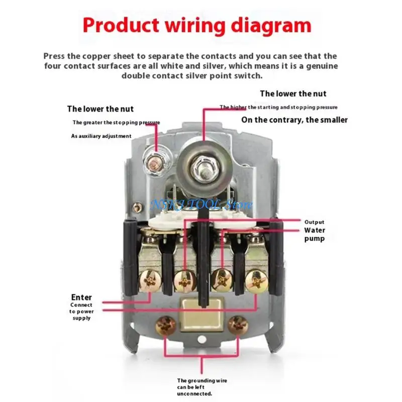 L8RC 1/4Inch Water Pump Pressure Switches Double Springs Pressure Switches Enduring
L8RC 1/4Inch Water Pump Pressure Switches Double Springs Pressure Switches Enduring