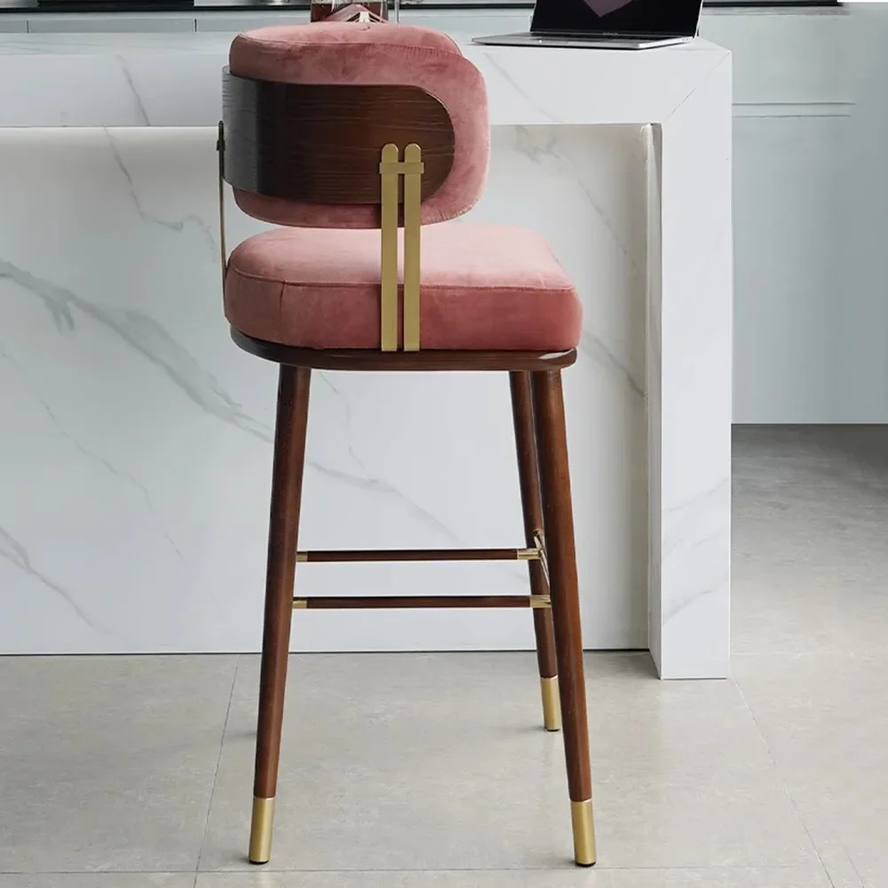 Makeup Design Bar Stools Ergonomic Comfortable Minimalist Nordic Luxury Dining Chairs Outdoor Taburete Alto Nordic Furniture
Makeup Design Bar Stools Ergonomic Comfortable Minimalist Nordic Luxury Dining Chairs Outdoor Taburete Alto Nordic Furniture