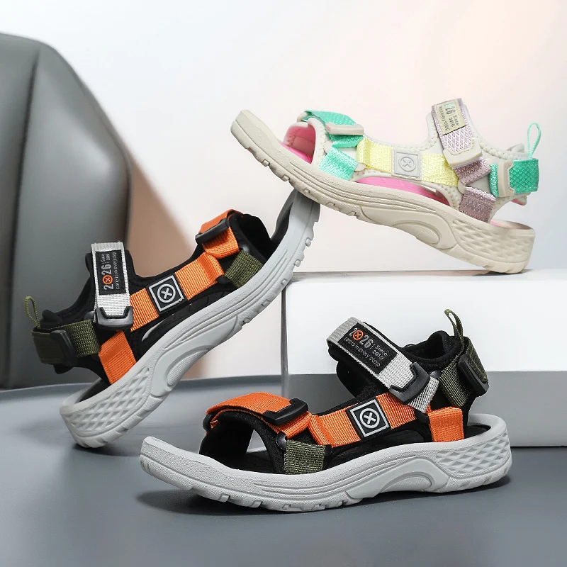 Summer Baby Sandals Solid Color Kids Boy Girls Sandals Soft Sole Anti-slip Sandals Toddler Baby Shoes Outdoor Beach Walking
Summer Baby Sandals Solid Color Kids Boy Girls Sandals Soft Sole Anti-slip Sandals Toddler Baby Shoes Outdoor Beach Walking