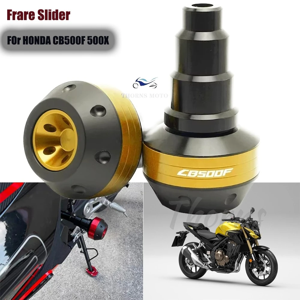 High Quality Motorcycle CNC Frame Sliders Crash Protector For Honda CB500F CB500X CB500F/X 2013-2022 Falling Protection Pad
High Quality Motorcycle CNC Frame Sliders Crash Protector For Honda CB500F CB500X CB500F/X 2013-2022 Falling Protection Pad
