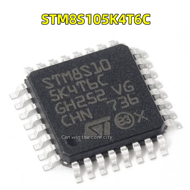 5-10 pieces STM8S105K4T6C Original off the shelf 16 MHz / 16 KB flash / 8-bit microcontroller LQFP-32
5-10 pieces STM8S105K4T6C Original off the shelf 16 MHz / 16 KB flash / 8-bit microcontroller LQFP-32