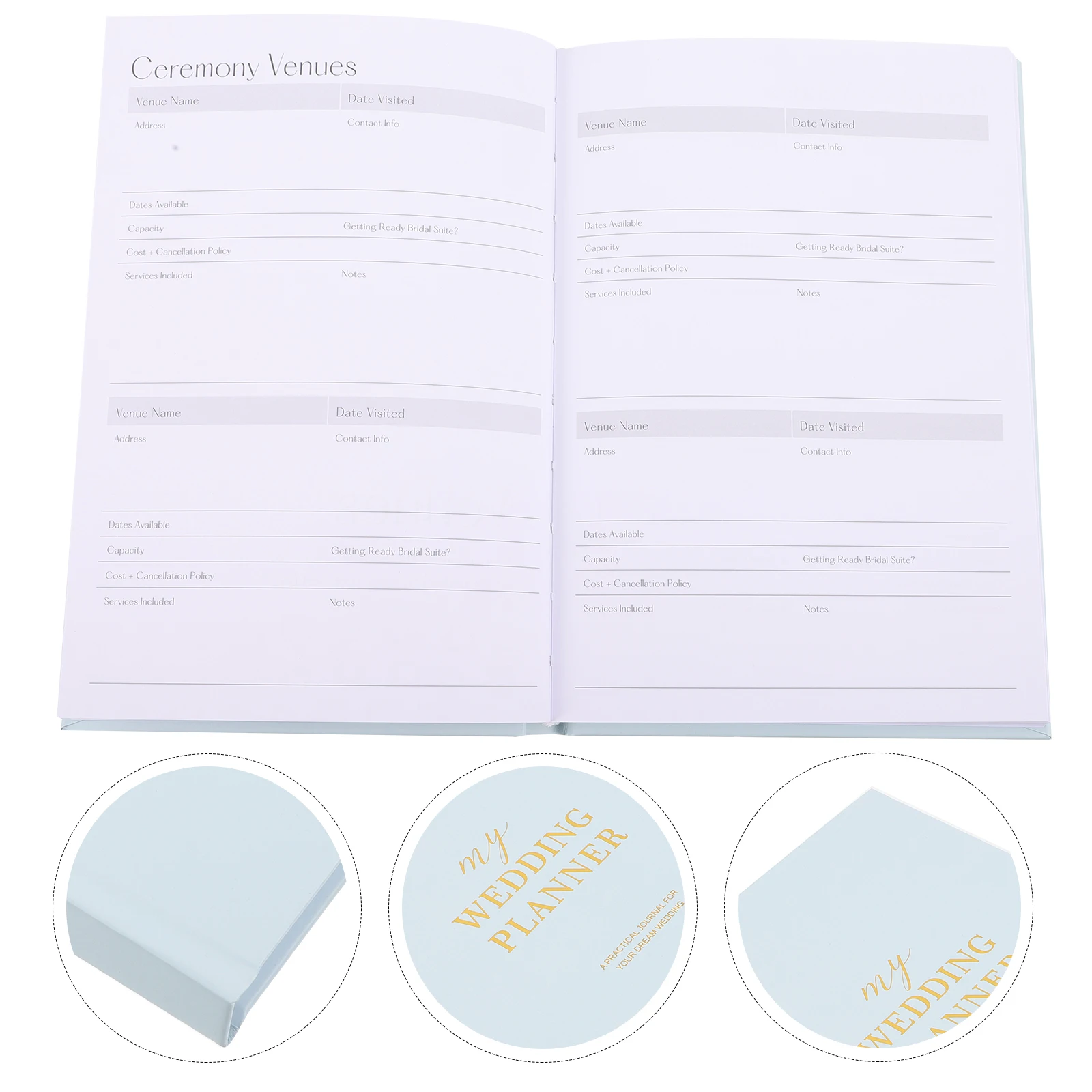 Свадебный блокнот, тетрадь для планирования невесты, элегантный ежедневник, журнал, декоративная свадебная память
Свадебный блокнот, тетрадь для планирования невесты, элегантный ежедневник, журнал, декоративная свадебная память