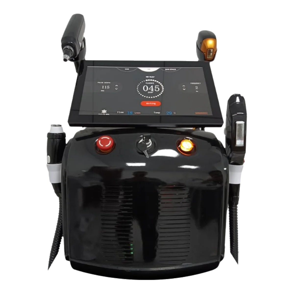 4-In-1 Titanium Ice 4-Wave Laser Hair Removal Device FAC New Technology Multi-Mode IPL+RF Skin Rejuvenation and Hair Remova
4-In-1 Titanium Ice 4-Wave Laser Hair Removal Device FAC New Technology Multi-Mode IPL+RF Skin Rejuvenation and Hair Remova