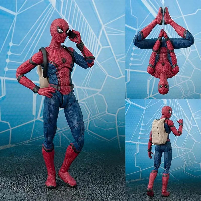 15cm New Shf Marvel Spider-Man Action Doll Spider-Man Back To School Model Toys Birthday Gifts Home Collection Accessories Toy
15cm New Shf Marvel Spider-Man Action Doll Spider-Man Back To School Model Toys Birthday Gifts Home Collection Accessories Toy