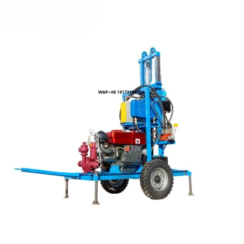 Agripros Mobile Irrigation Rig for Water & Deep Well Drilling with Long Service Life and Core Components Engine
Agripros Mobile Irrigation Rig for Water & Deep Well Drilling with Long Service Life and Core Components Engine