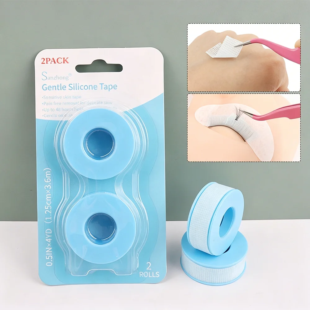 2/4PCS Silicone Gel Tape for Eyelash Extensions – Skin-Friendly Non-Woven Lash Tape
2/4PCS Silicone Gel Tape for Eyelash Extensions – Skin-Friendly Non-Woven Lash Tape