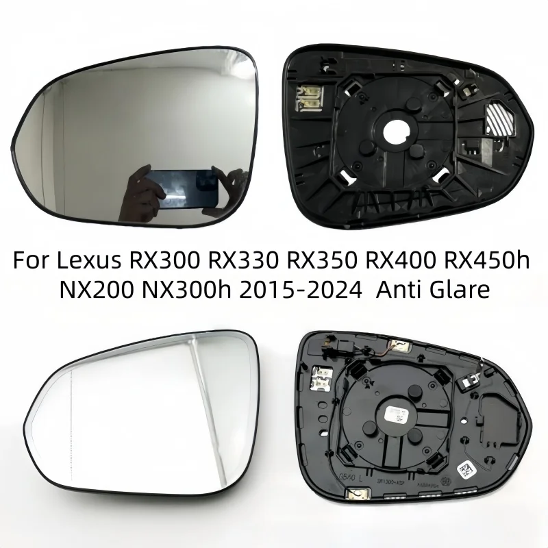 For Lexus RX RX300 RX330 RX350 RX400 RX450h NX NX200t NX300h 2015-2024 Auto Dimming Anti Glare Heated Rear Mirror Glass Left New
For Lexus RX RX300 RX330 RX350 RX400 RX450h NX NX200t NX300h 2015-2024 Auto Dimming Anti Glare Heated Rear Mirror Glass Left New