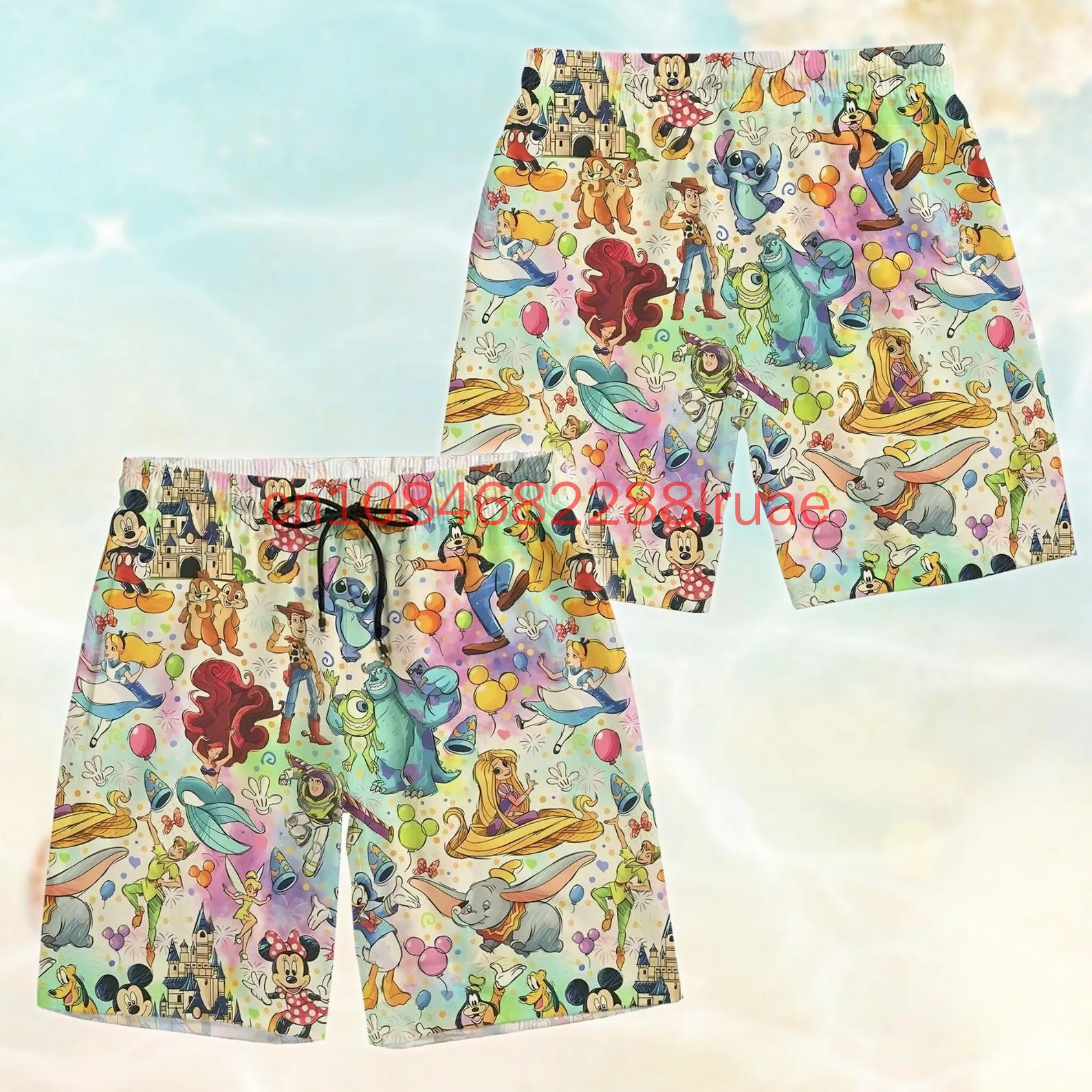 Новые летние пляжные шорты Disney с Микки и друзьями, летние мужские купальники, пляжные модные повседневные шорты 
Новые летние пляжные шорты Disney с Микки и друзьями, летние мужские купальники, пляжные модные повседневные шорты