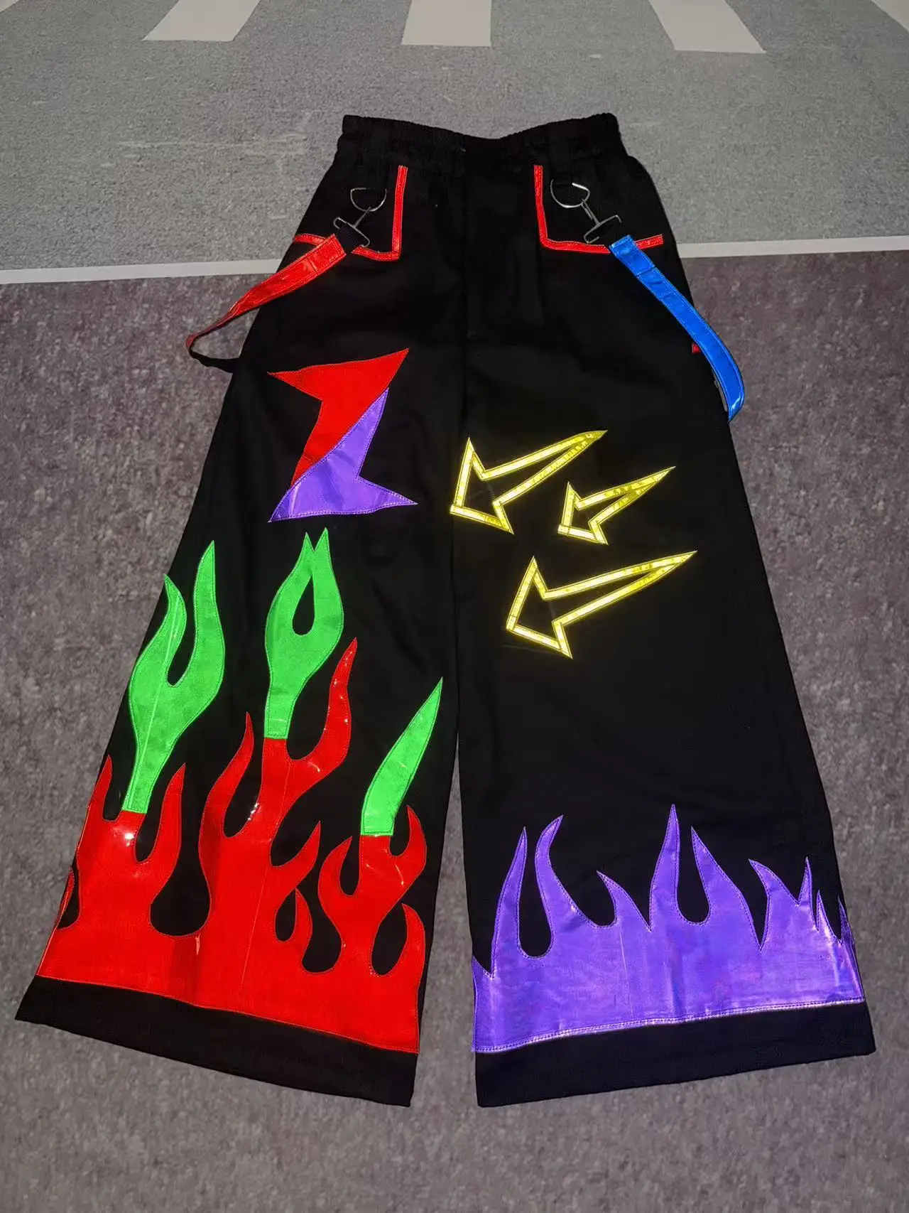 RAVE GEAR phat pants shuffle dancing cool phat Pants Shuffle Ghost Dance Pants Luminous Pants Casual Trousers H32
RAVE GEAR phat pants shuffle dancing cool phat Pants Shuffle Ghost Dance Pants Luminous Pants Casual Trousers H32