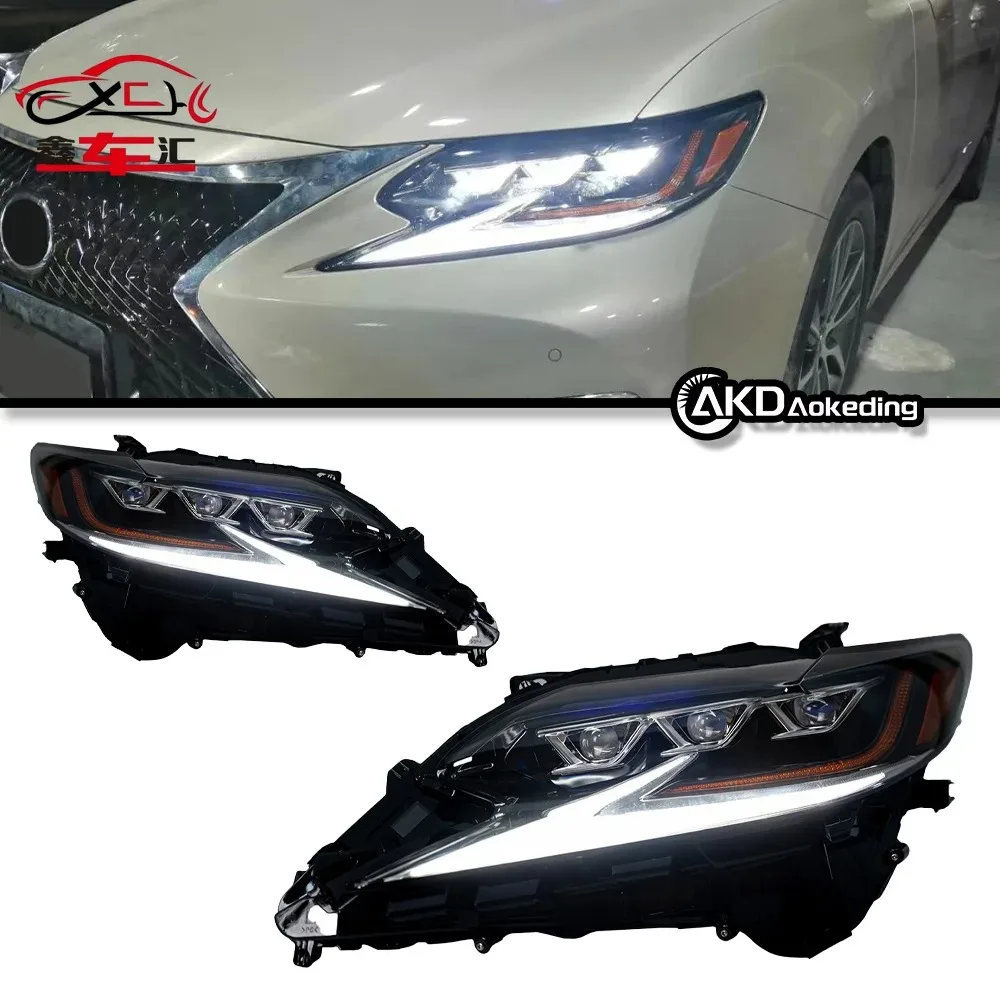 XCH Auto Parts For Lexus ES Headlights 2013-2017 ES200 ES300 latest Styling Daytime Lights LED Projector Car Accesorios Modified
XCH Auto Parts For Lexus ES Headlights 2013-2017 ES200 ES300 latest Styling Daytime Lights LED Projector Car Accesorios Modified