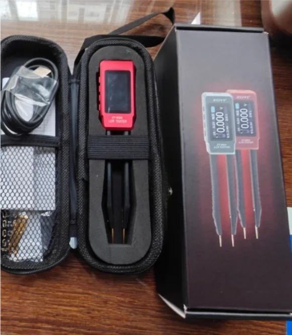 Professional ZT-MD2 Tweezer Multimeter – High-Precision Smart-Recognition LCR Bridge for Bulk Electronic Component Testing
Professional ZT-MD2 Tweezer Multimeter – High-Precision Smart-Recognition LCR Bridge for Bulk Electronic Component Testing