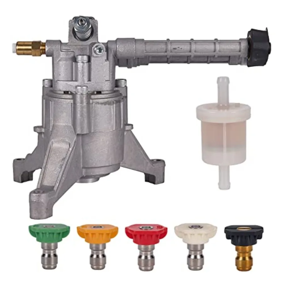 Насос вертикального типа для мойки высокого давления с валом 7/8 дюйма, 2.2-2.5 GPM, 2600-3000 PSI, для моделей SRMW22G26-EZ, 2.2G24, 2.2, 2.5, совместимый с Troy Bilt, Karcher, Craftsman, Gener.
Насос вертикального типа для мойки высокого давления с валом 7/8 дюйма, 2.2-2.5 GPM, 2600-3000 PSI, для моделей SRMW22G26-EZ, 2.2G24, 2.2, 2.5, совместимый с Troy Bilt, Karcher, Craftsman, Gener.