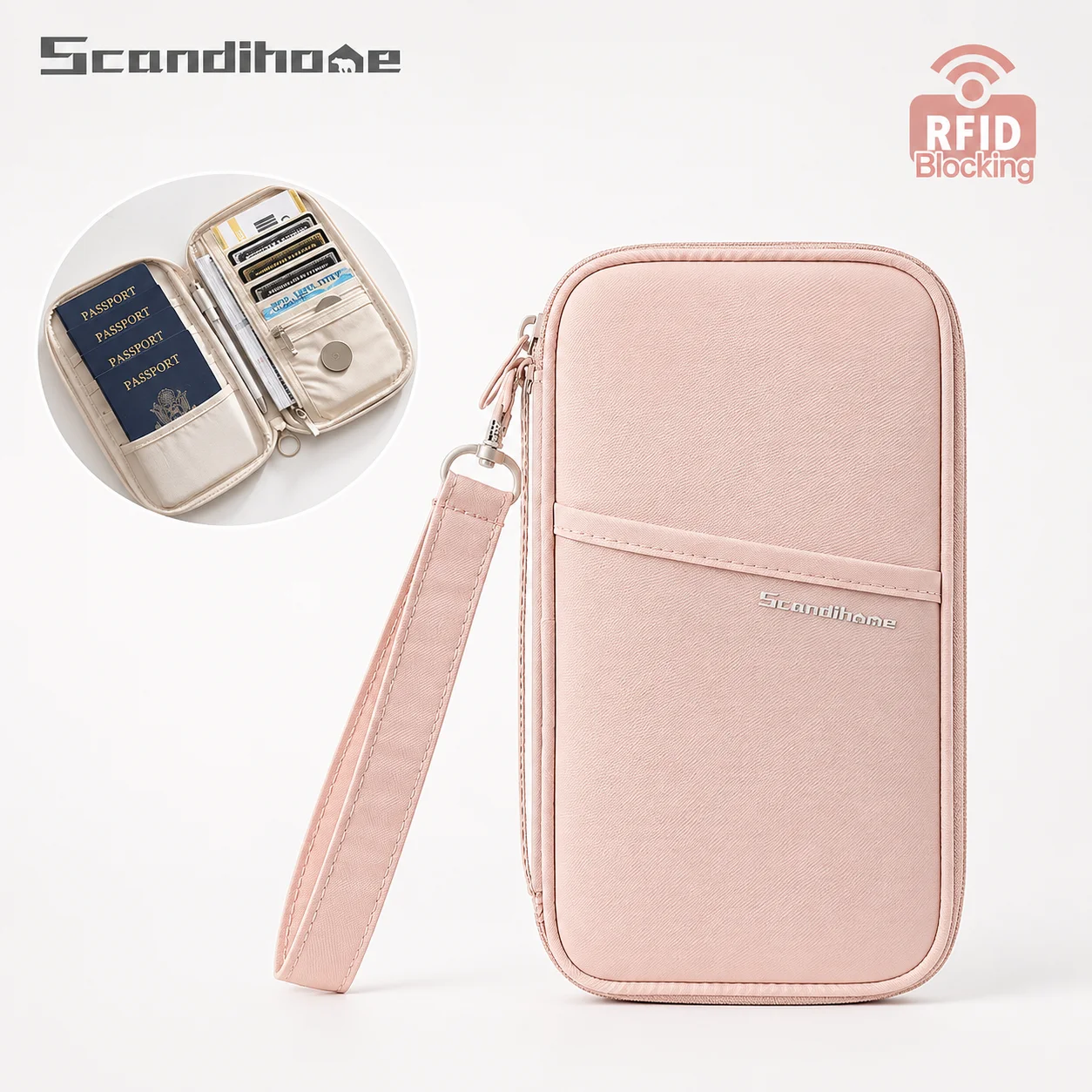 RFID Blocking Passport Holder Travel Wallet Durable Anti-Theft Card Slots Protective Case Flights Travel Organizer for Women Men
RFID Blocking Passport Holder Travel Wallet Durable Anti-Theft Card Slots Protective Case Flights Travel Organizer for Women Men
