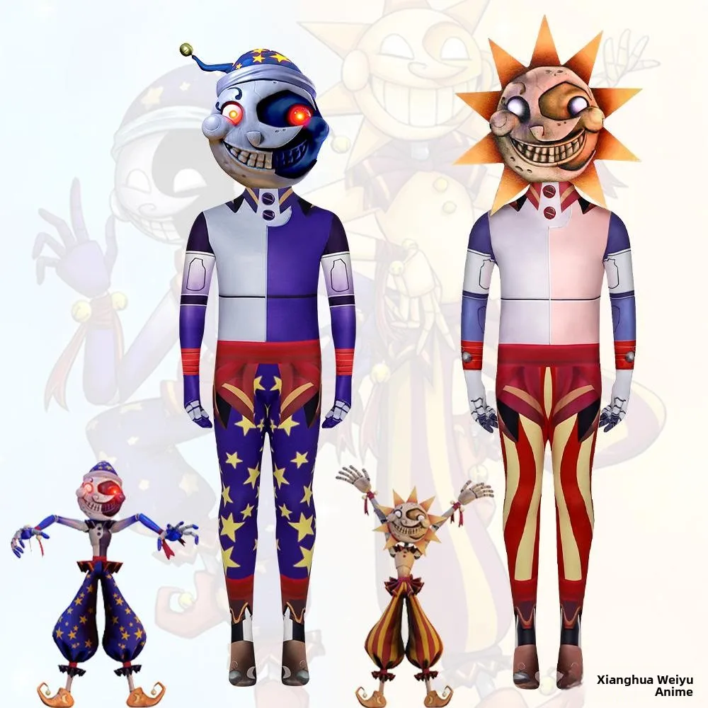 Хэллоуин Sundrop Fn Moon Sun Final Косплей Комбинезон Tight Se Vulnerabili женский этнический костюм сценический костюм
Хэллоуин Sundrop Fn Moon Sun Final Косплей Комбинезон Tight Se Vulnerabili женский этнический костюм сценический костюм