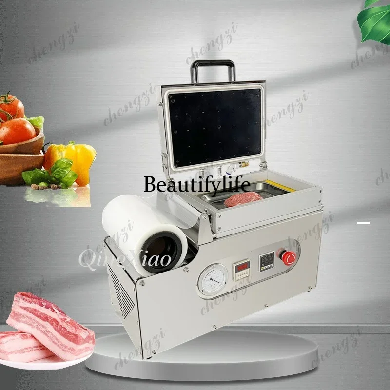 HR Vacuum Skin Packaging Machine Fresh Food Preservation Packaging Machine Small Tabletop Skin Packaging Machine
HR Vacuum Skin Packaging Machine Fresh Food Preservation Packaging Machine Small Tabletop Skin Packaging Machine