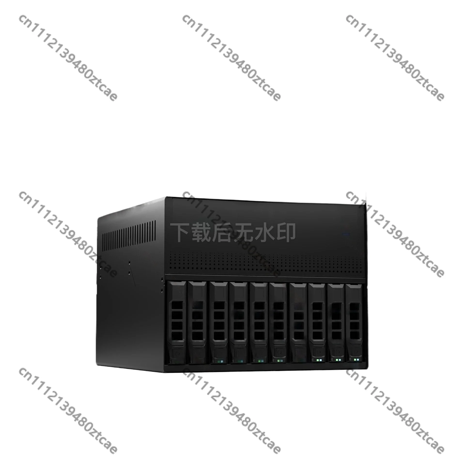 10+2 Bays NAS Chassis MATX Mainboard Compatible PCI-E 1U Power Supply Installation
10+2 Bays NAS Chassis MATX Mainboard Compatible PCI-E 1U Power Supply Installation