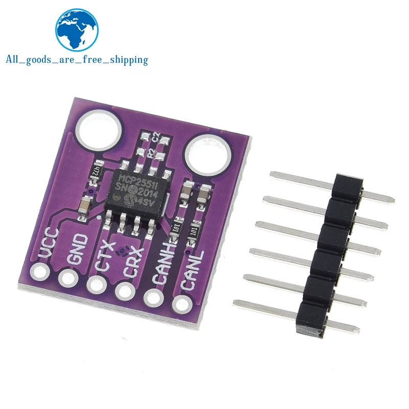 MCP2551 High-speed CAN Board Protocol Controller Bus Interface Module For Arduino
MCP2551 High-speed CAN Board Protocol Controller Bus Interface Module For Arduino