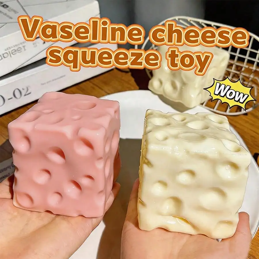 1pc Realistic Fake Food Squishy Cheese Toy, Moldable Squishies, Cheese, Cute Gift, Birthday Gift
1pc Realistic Fake Food Squishy Cheese Toy, Moldable Squishies, Cheese, Cute Gift, Birthday Gift